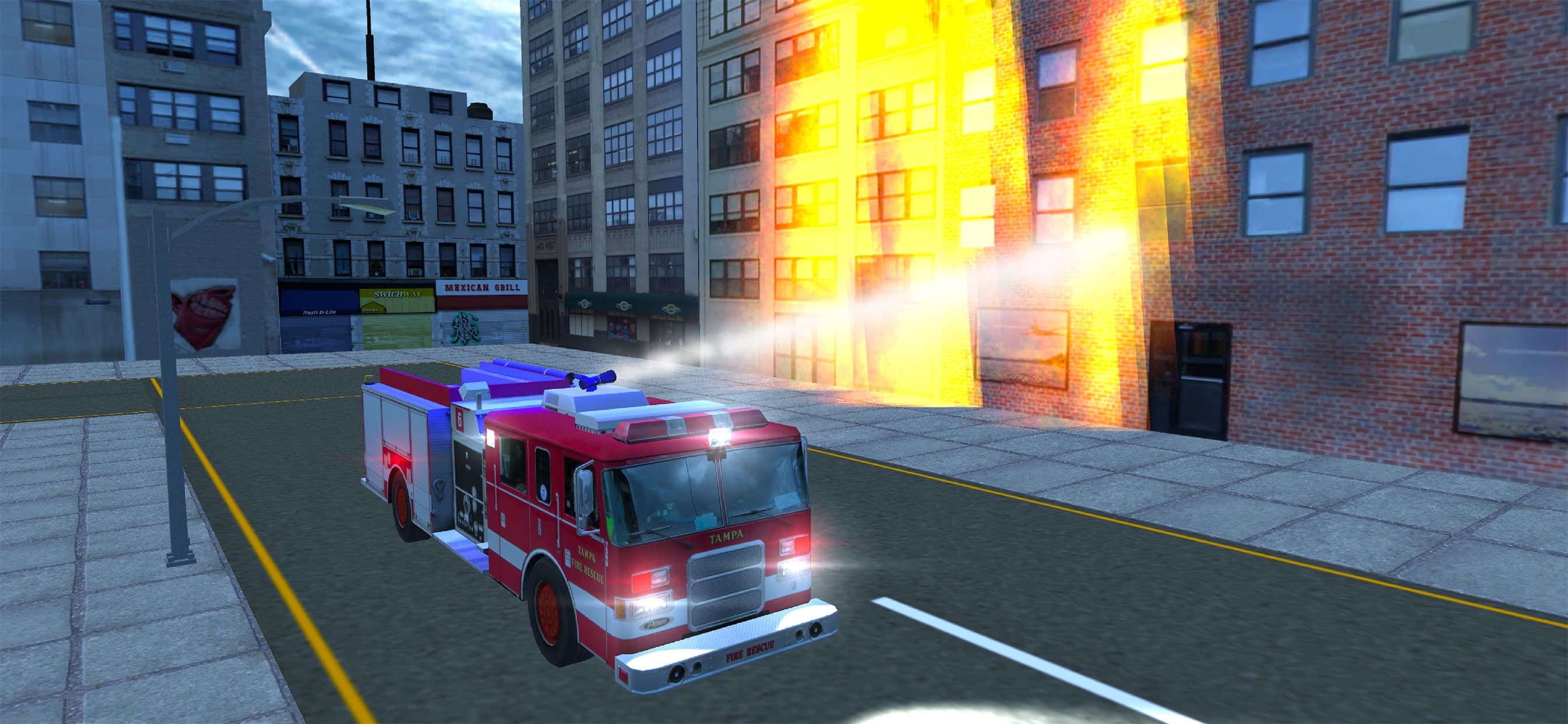 Real Fire Truck Simulator 2023 screenshot 3 - screenshot