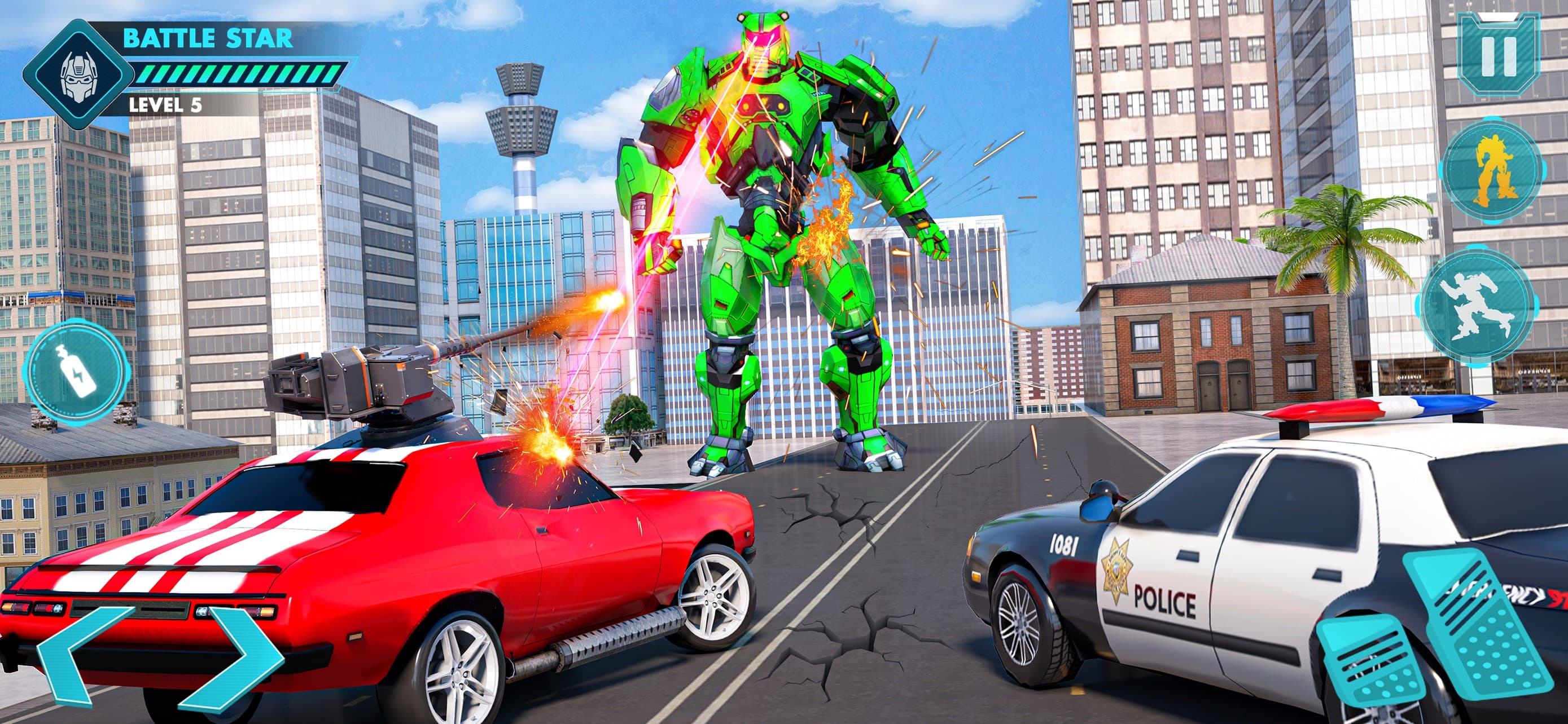 Car Crash: Robot Car Simulator screenshot 7 - screenshot