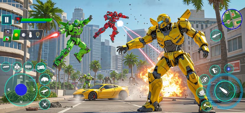 Robot Games - Mech War Games screenshot 4 - screenshot