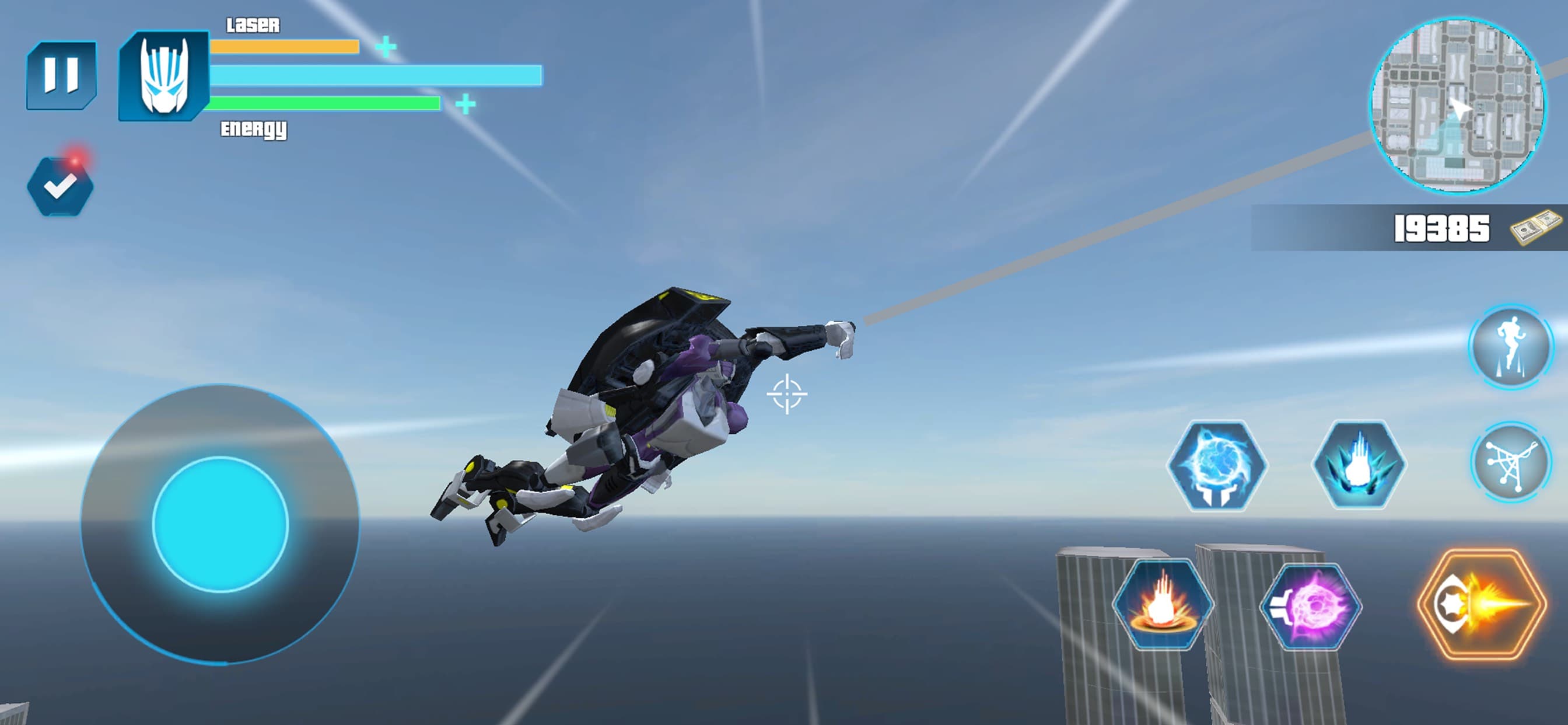 Robot Transform Car Simulator screenshot 2 - screenshot