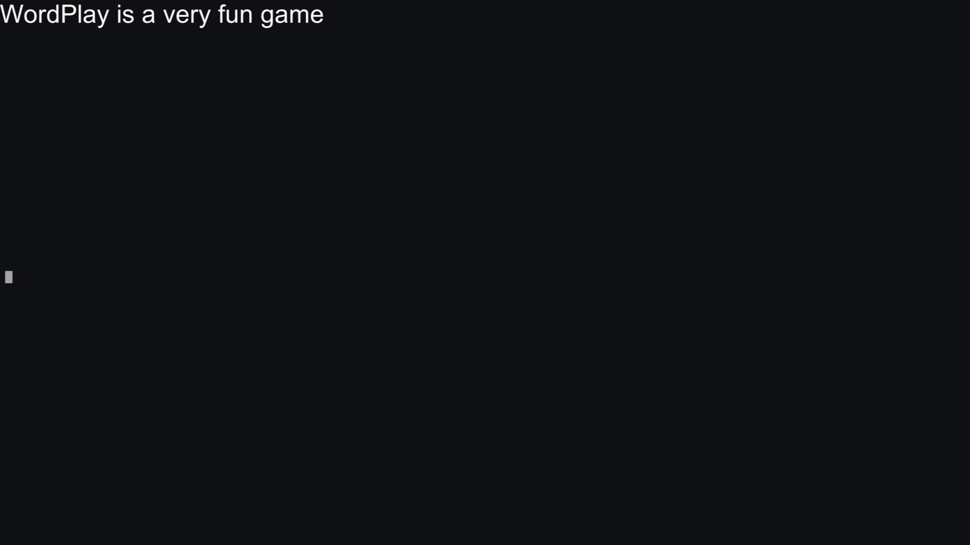 Null - screenshot