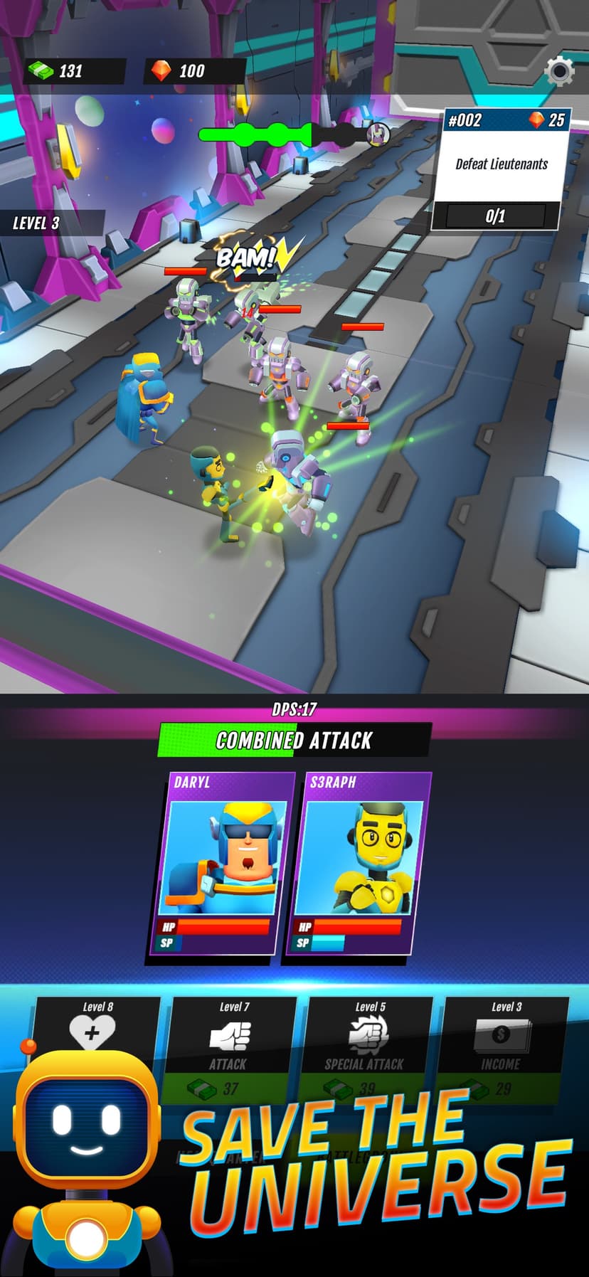 Superhero Idle: Strike League screenshot 4 - screenshot