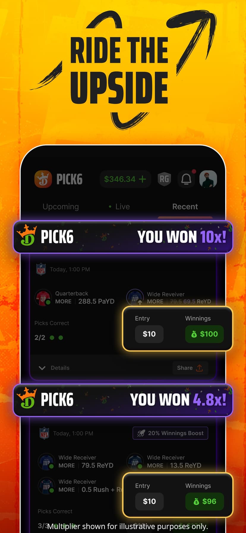 Pick6 DraftKings Fantasy Picks screenshot 4 - screenshot