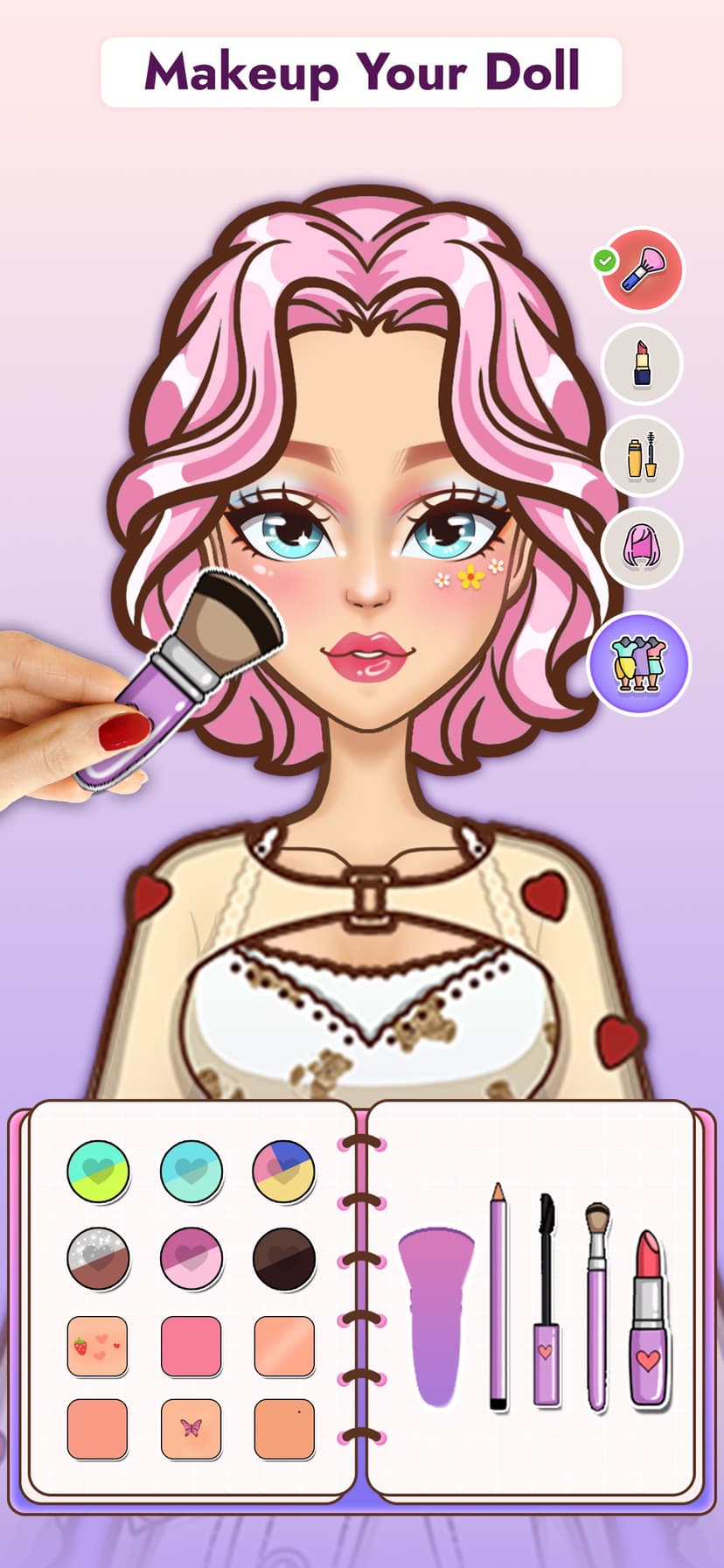 DIY Paper Doll: Dress Up Dolls screenshot 4 - screenshot