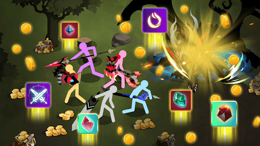 Stickman Dungeon: Idle RPG War screenshot 16 - screenshot