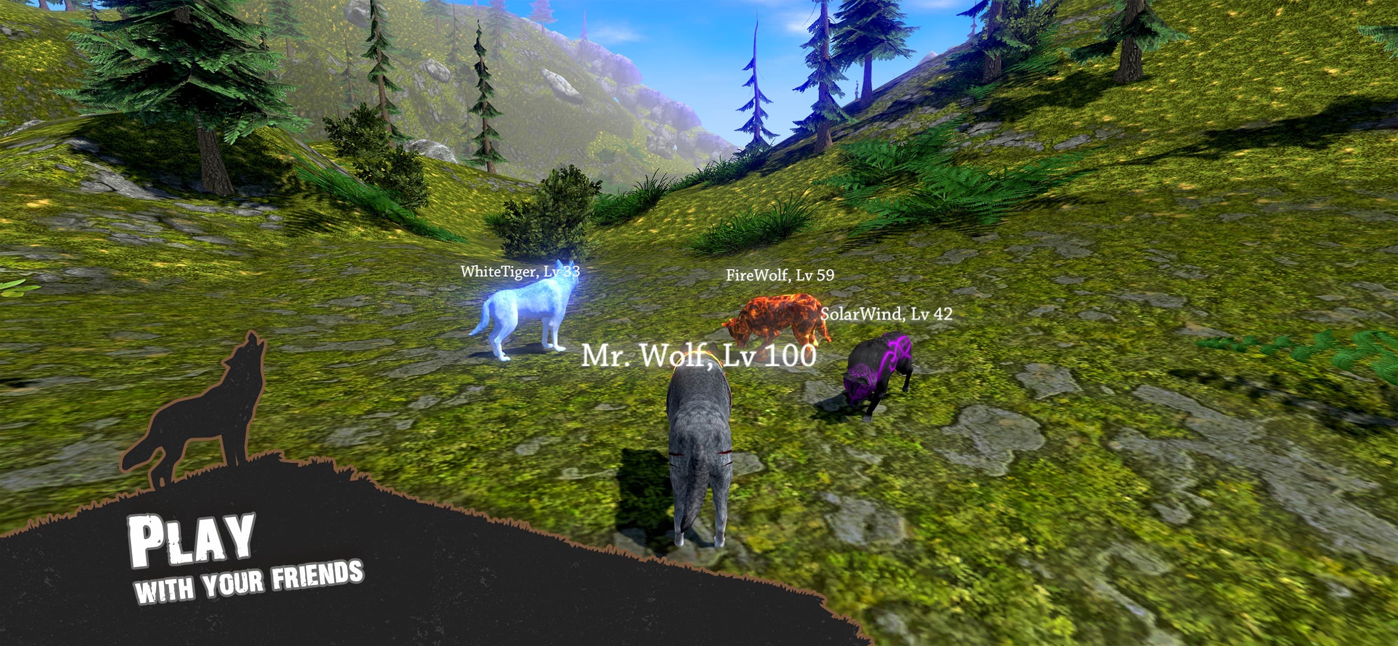 Wolf Simulator - Animal Games screenshot 4 - screenshot