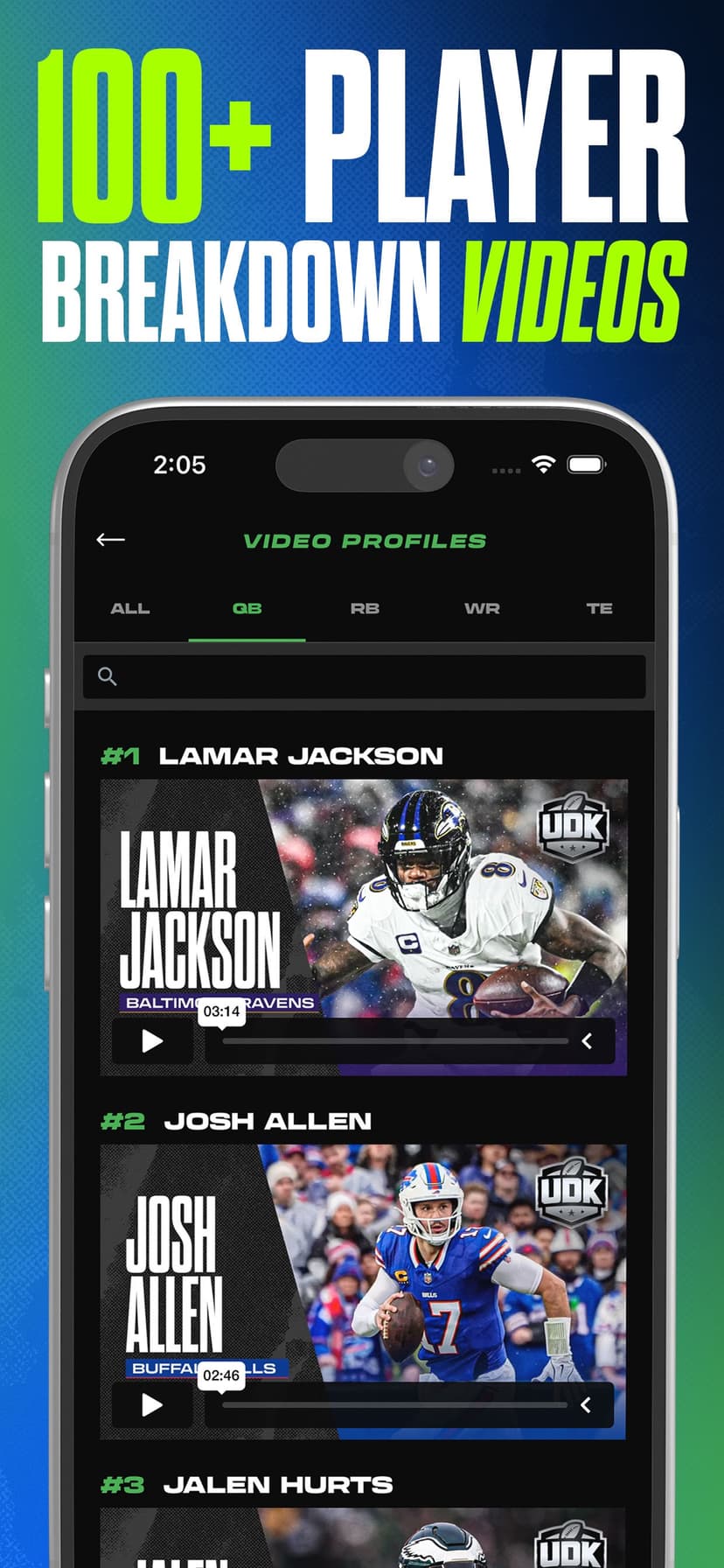 Fantasy Football Draft Kit UDK screenshot 3 - screenshot