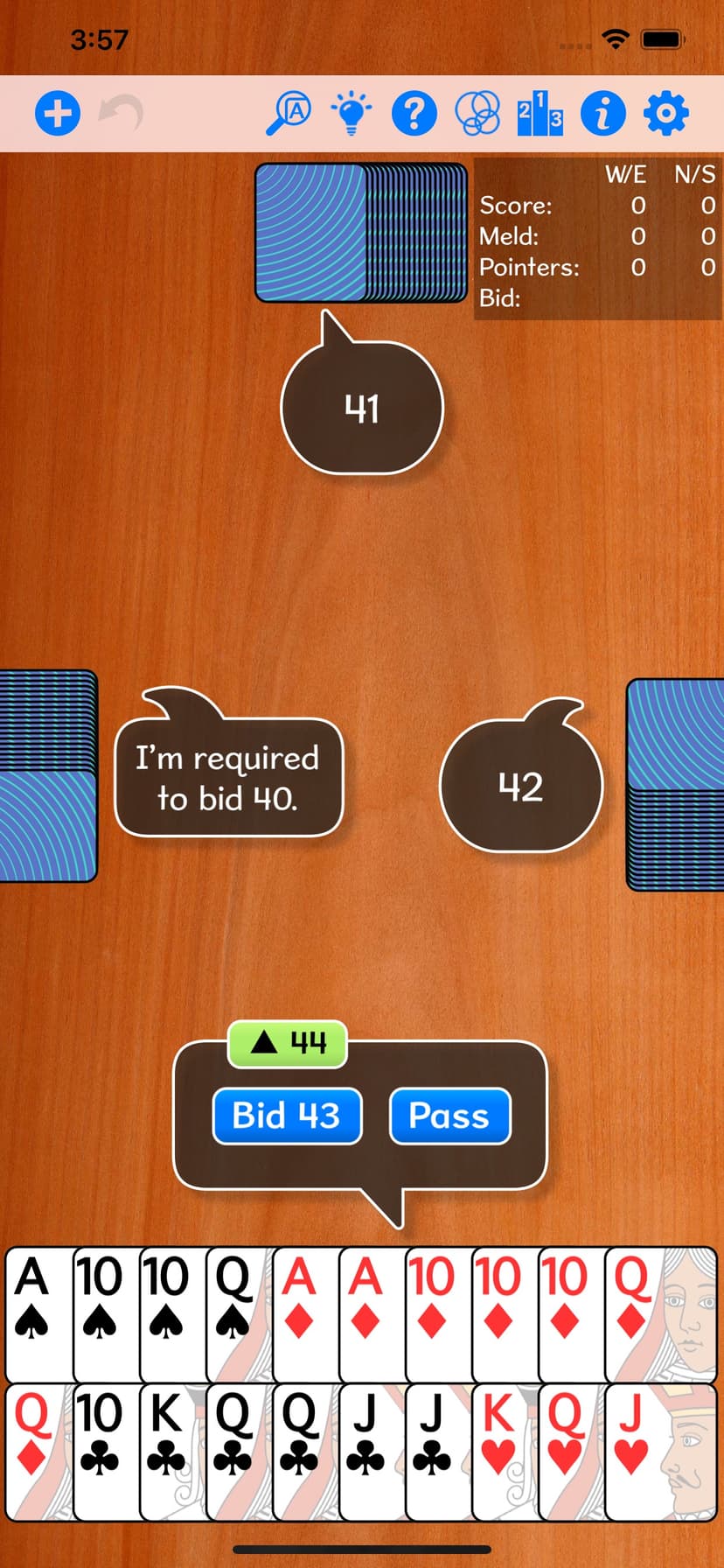 Pinochle+ screenshot 5 - screenshot