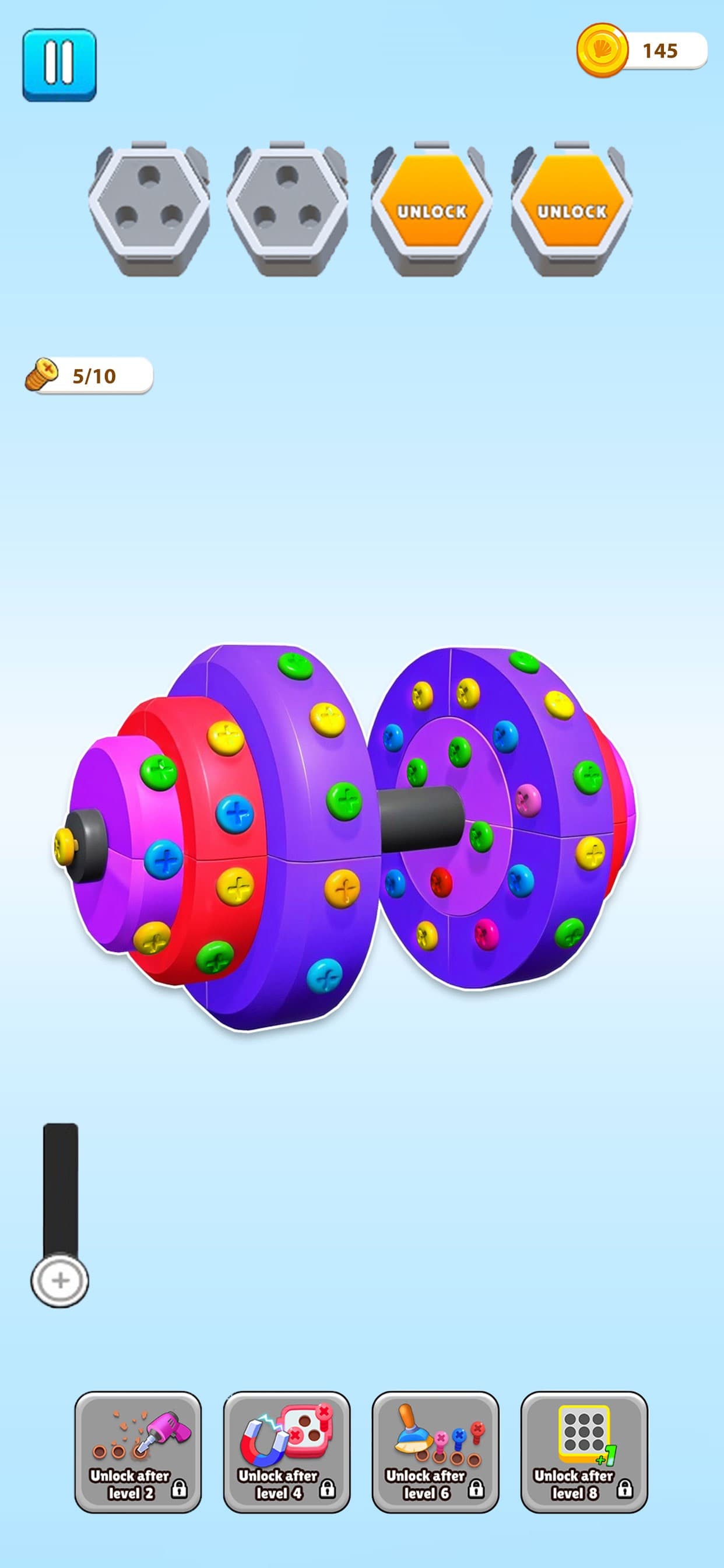 Spin & Unscrew Pin Challenge screenshot 2 - screenshot