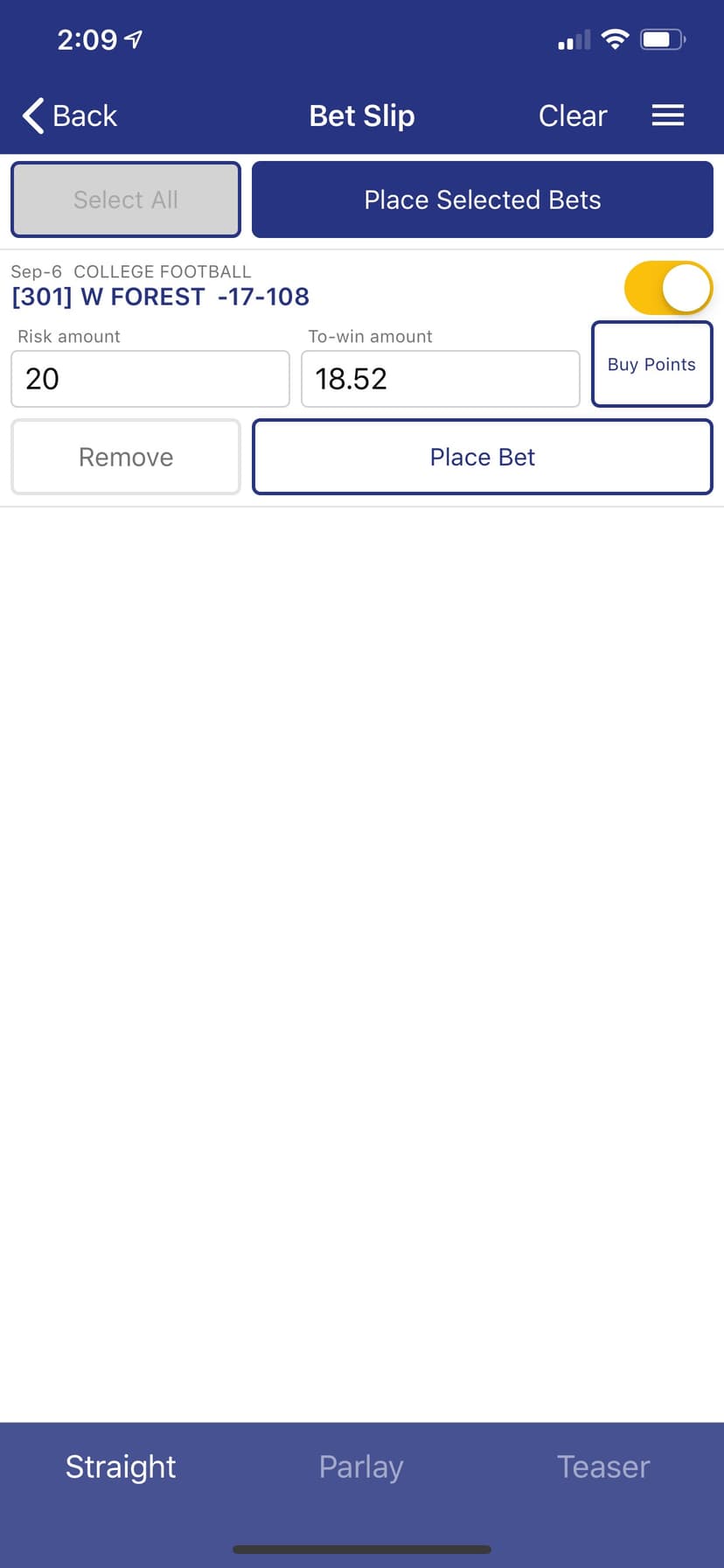 Circa Sports Nevada screenshot 3 - screenshot