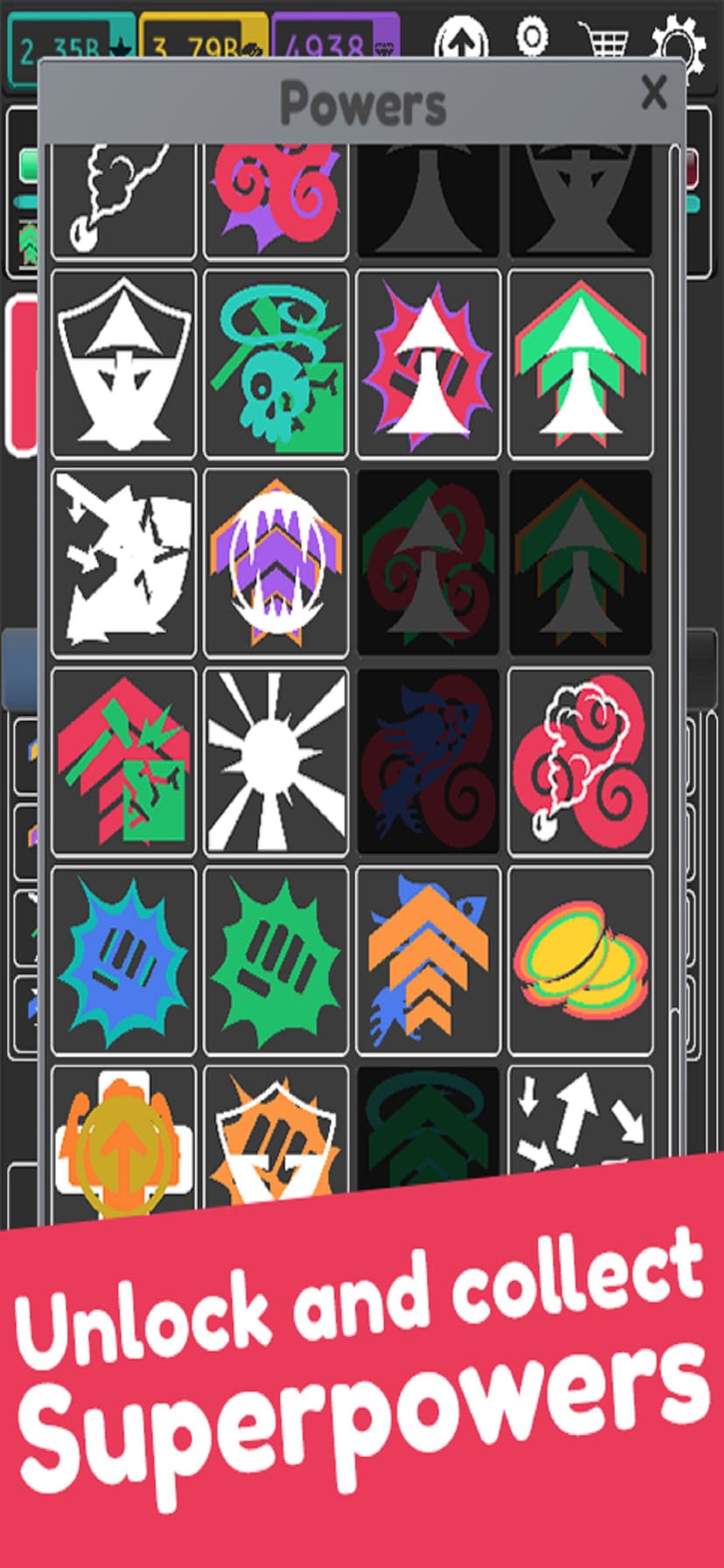 Idle Superpowers screenshot 3 - screenshot