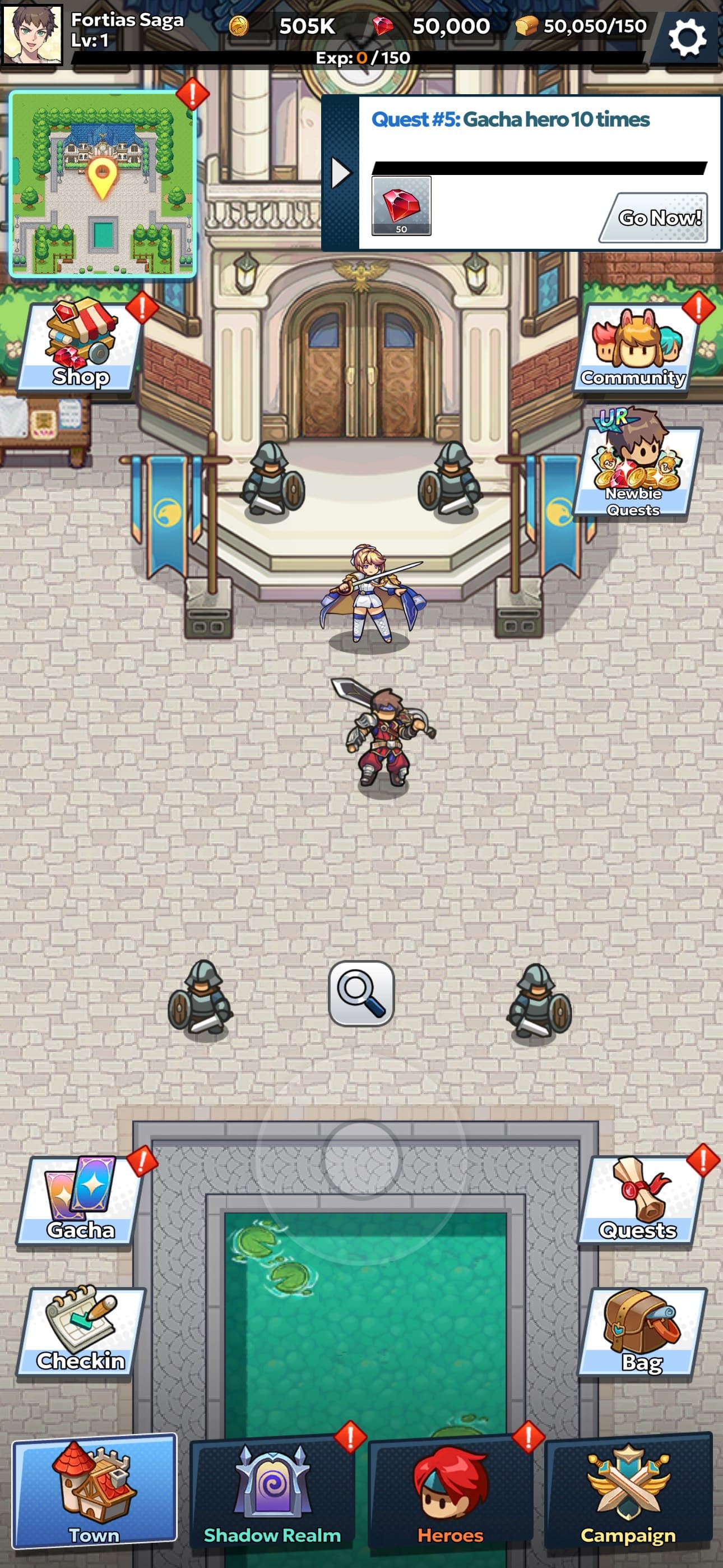Fortias Saga: Idle RPG screenshot 7 - screenshot