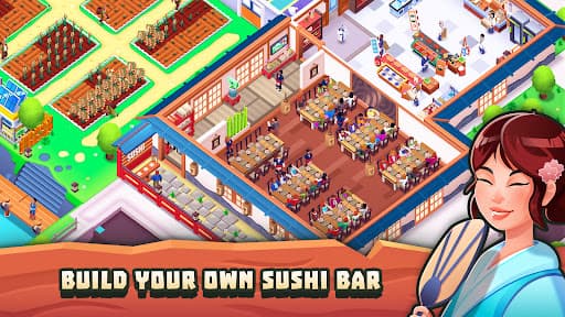 Sushi Empire Tycoon—Idle Game screenshot 1 - screenshot