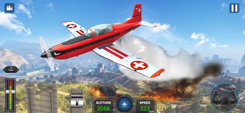 Airplane Flying Simulator 3D screenshot 6 - screenshot