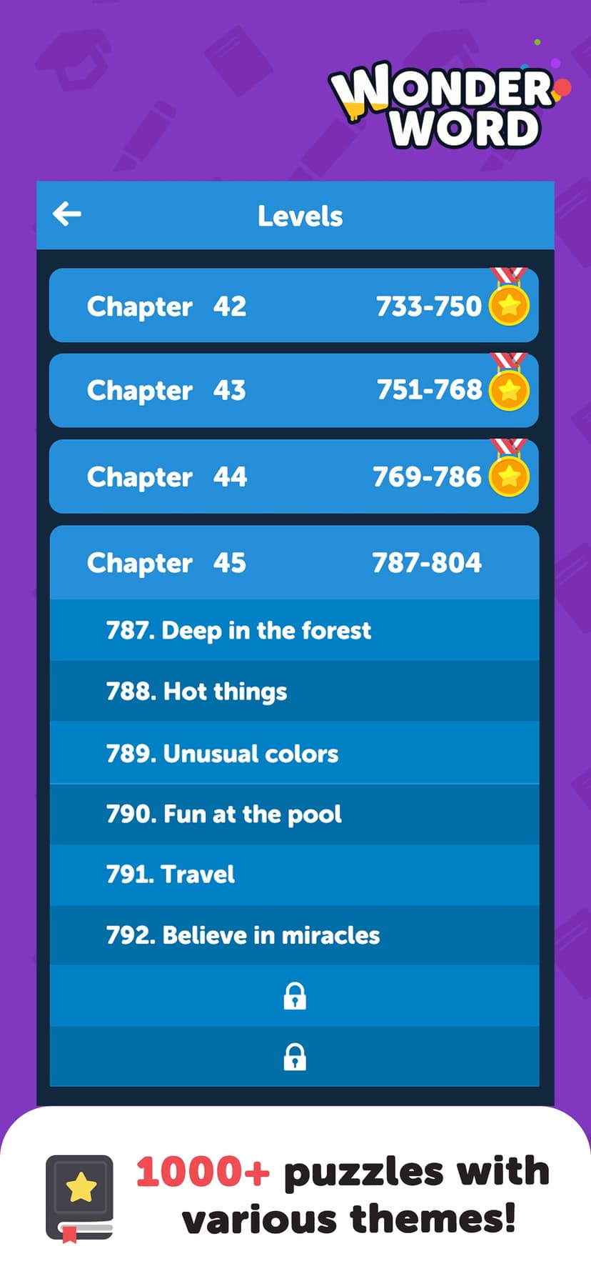 Wonder Word: Word Search Games screenshot 5 - screenshot