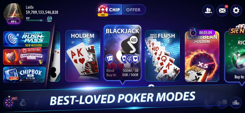 Rest Poker : Texas Holdem Game screenshot 6 - screenshot