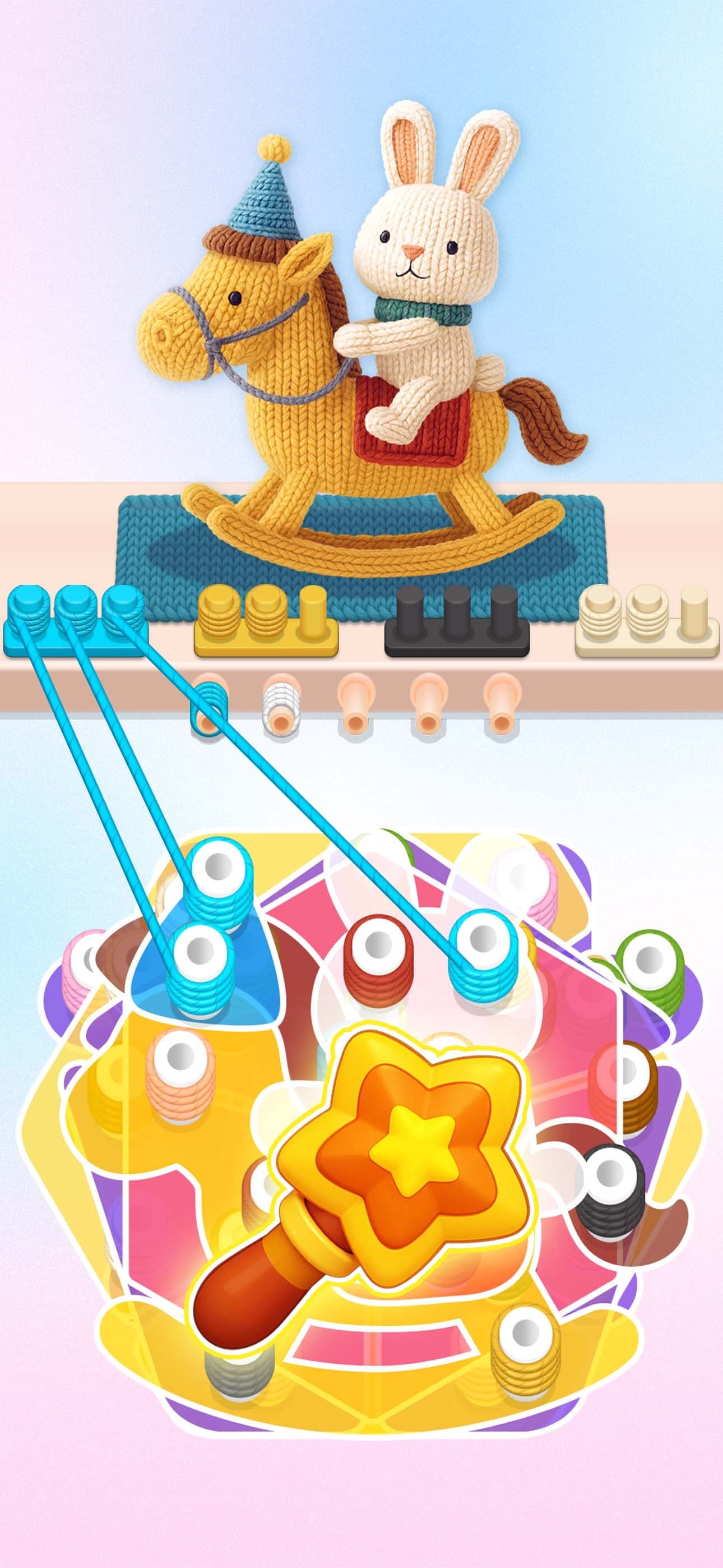 Stitch Sort - Wool Yarn Craze screenshot 2 - screenshot