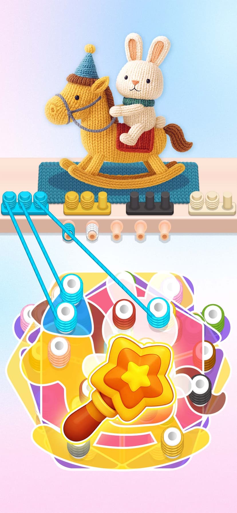 Stitch Sort - Wool Yarn Craze screenshot 2 - screenshot