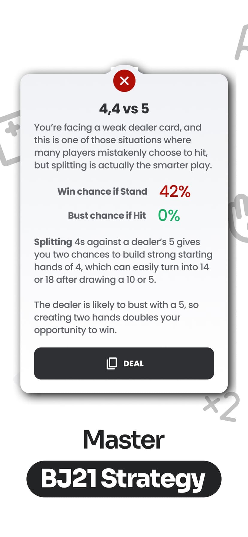 Blackjack Trainer Card Counter screenshot 4 - screenshot
