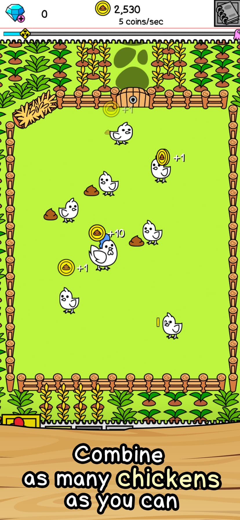 Chicken Evolution | Merge screenshot 1 - screenshot