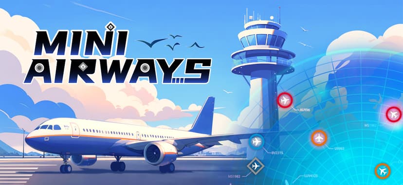 Mini Airways:Premium screenshot 1 - screenshot