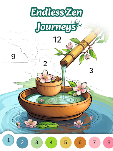 Color Flow - Color by Number screenshot 8 - screenshot