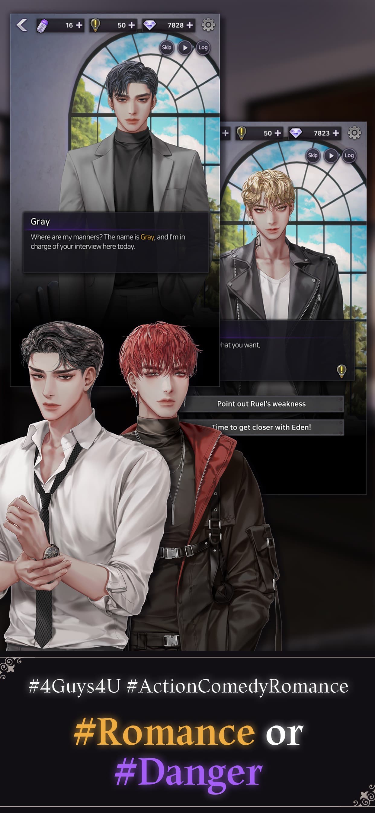 BloodKiss : Vampire romance screenshot 7 - screenshot