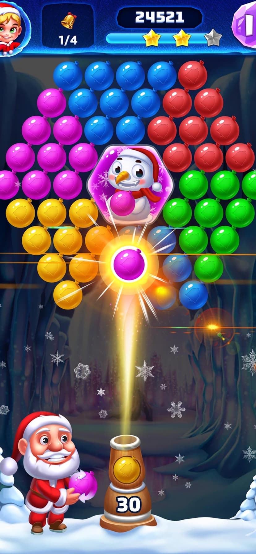 Bubble Shooter - Frozen Pop screenshot 6 - screenshot