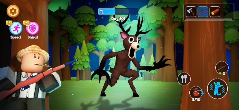 Survive in 999 Nights Forest screenshot 4 - screenshot