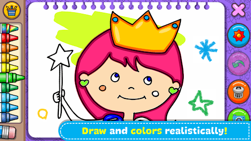 Princess Coloring Book & Games screenshot 9 - screenshot