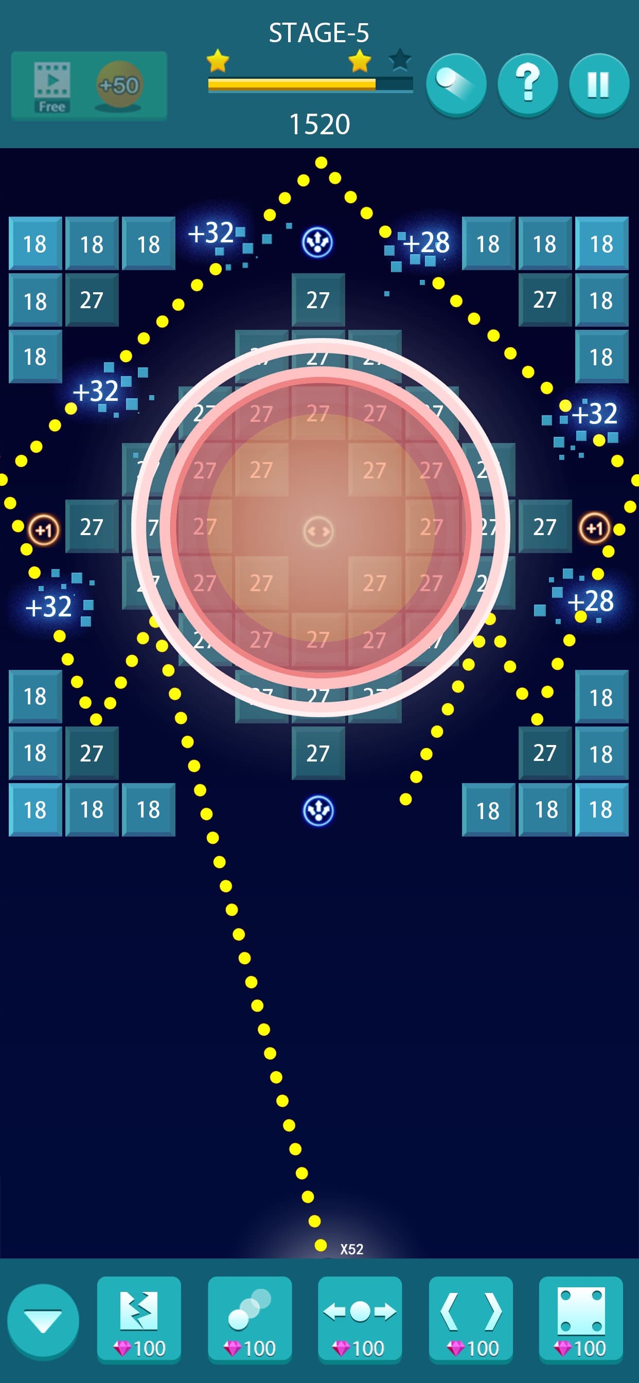 Bricks and Balls : Brick Game screenshot 1 - screenshot