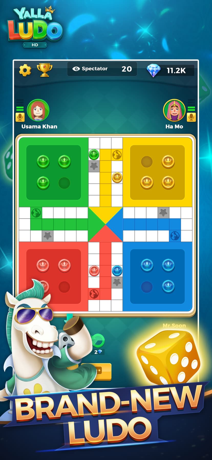 Yalla Ludo HD — For iPad screenshot 1 - screenshot