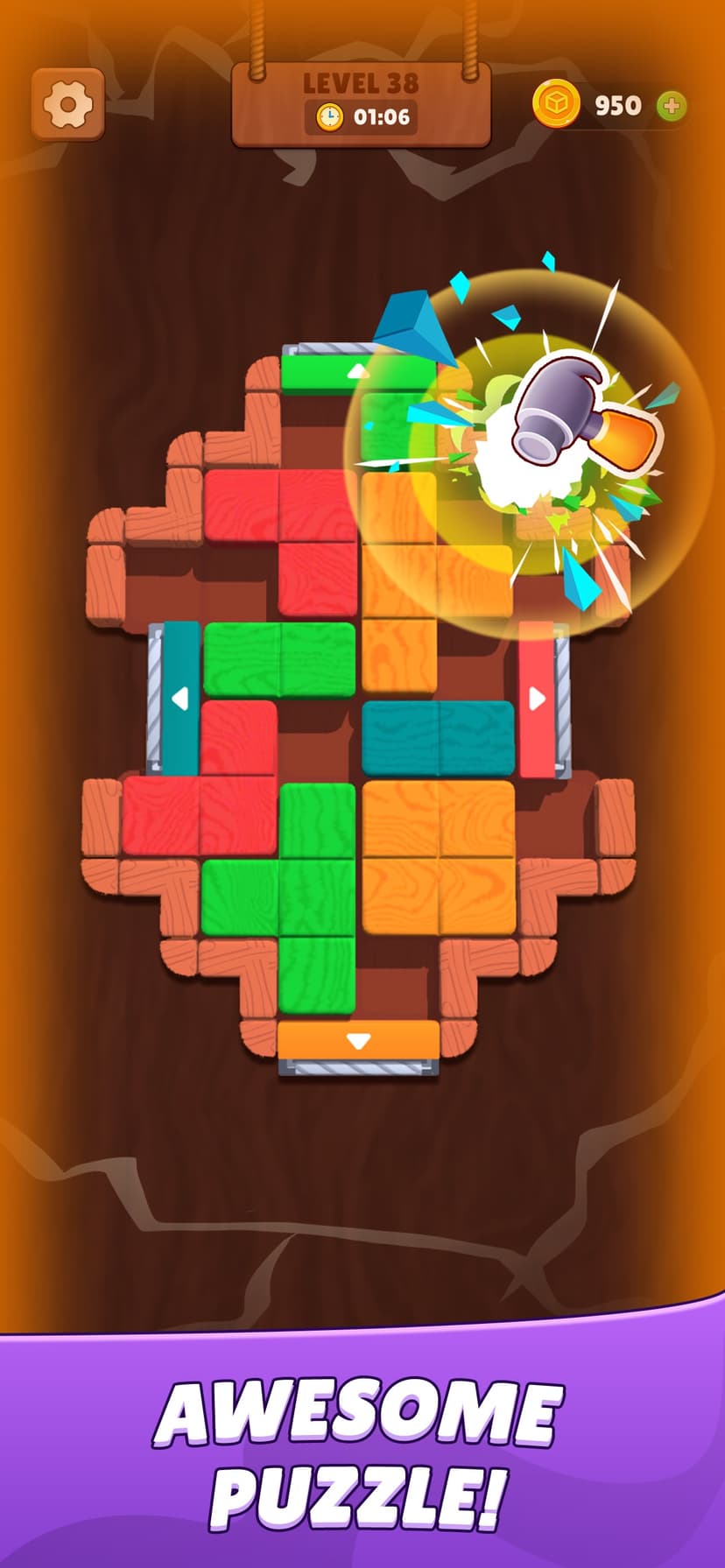 Wood Blast Escape screenshot 4 - screenshot