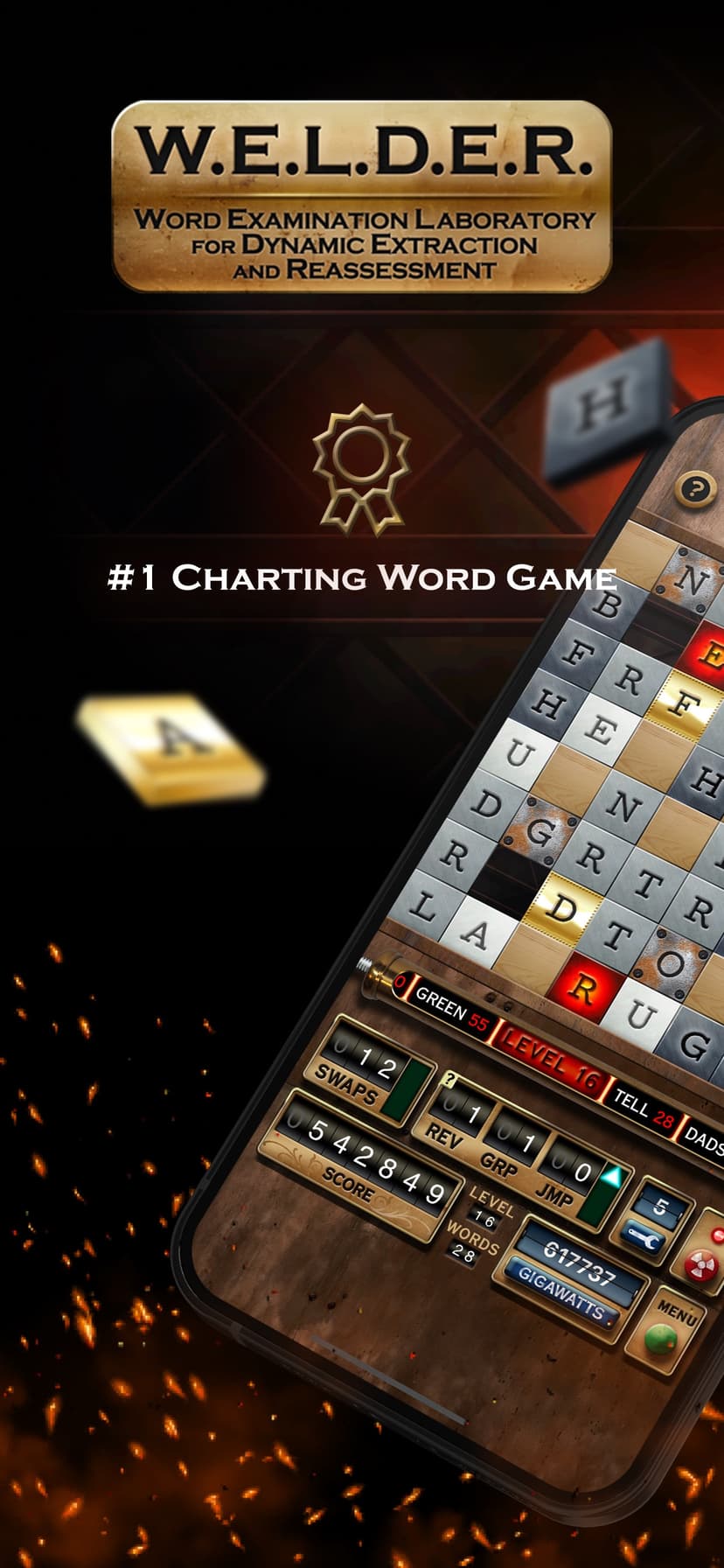 W.E.L.D.E.R. - word game screenshot 1 - screenshot