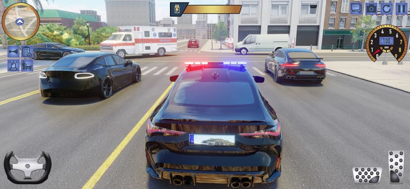 Police Simulator Car Game 2024 screenshot 5 - screenshot