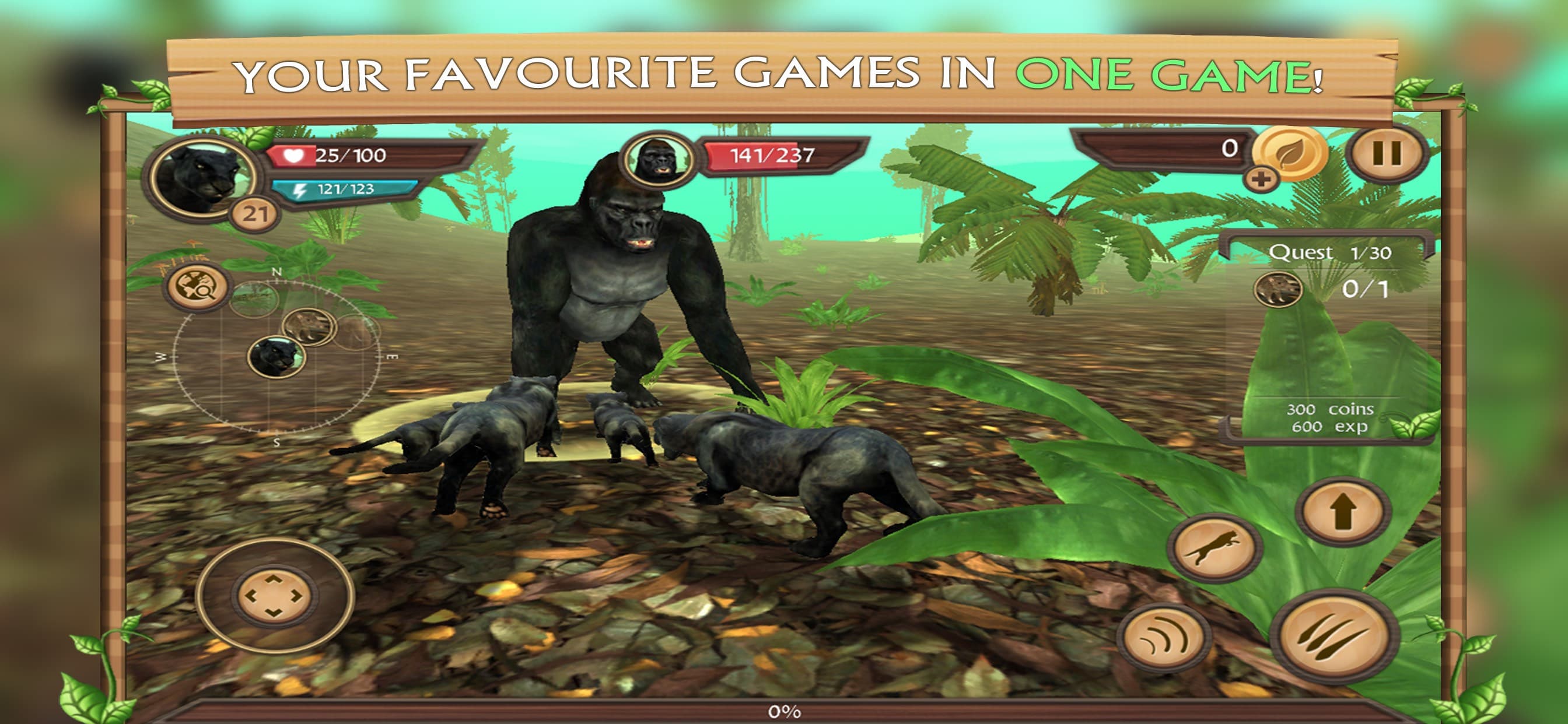 Wild Animal Simulators screenshot 1 - screenshot