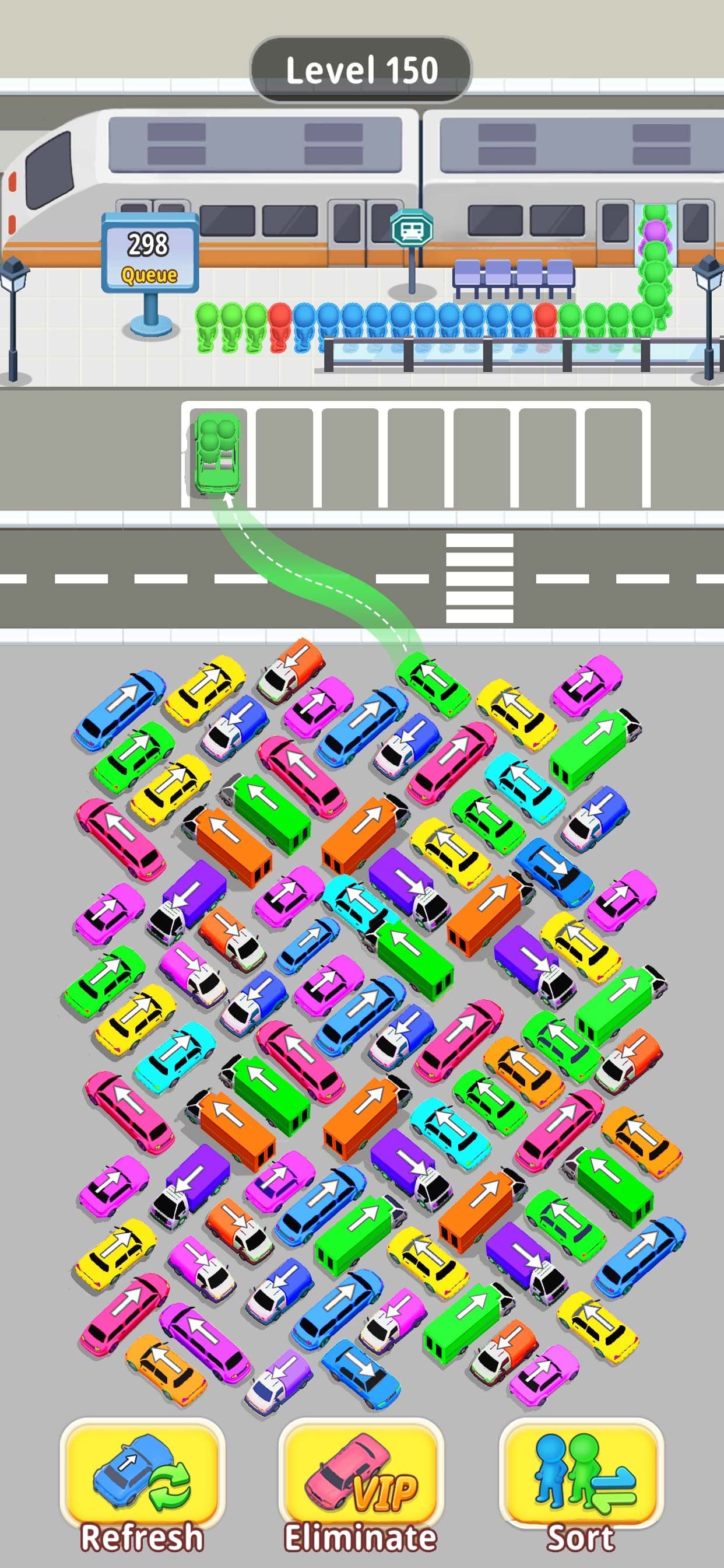 Traffic Out - Car Bus Jam 3D screenshot 2 - screenshot