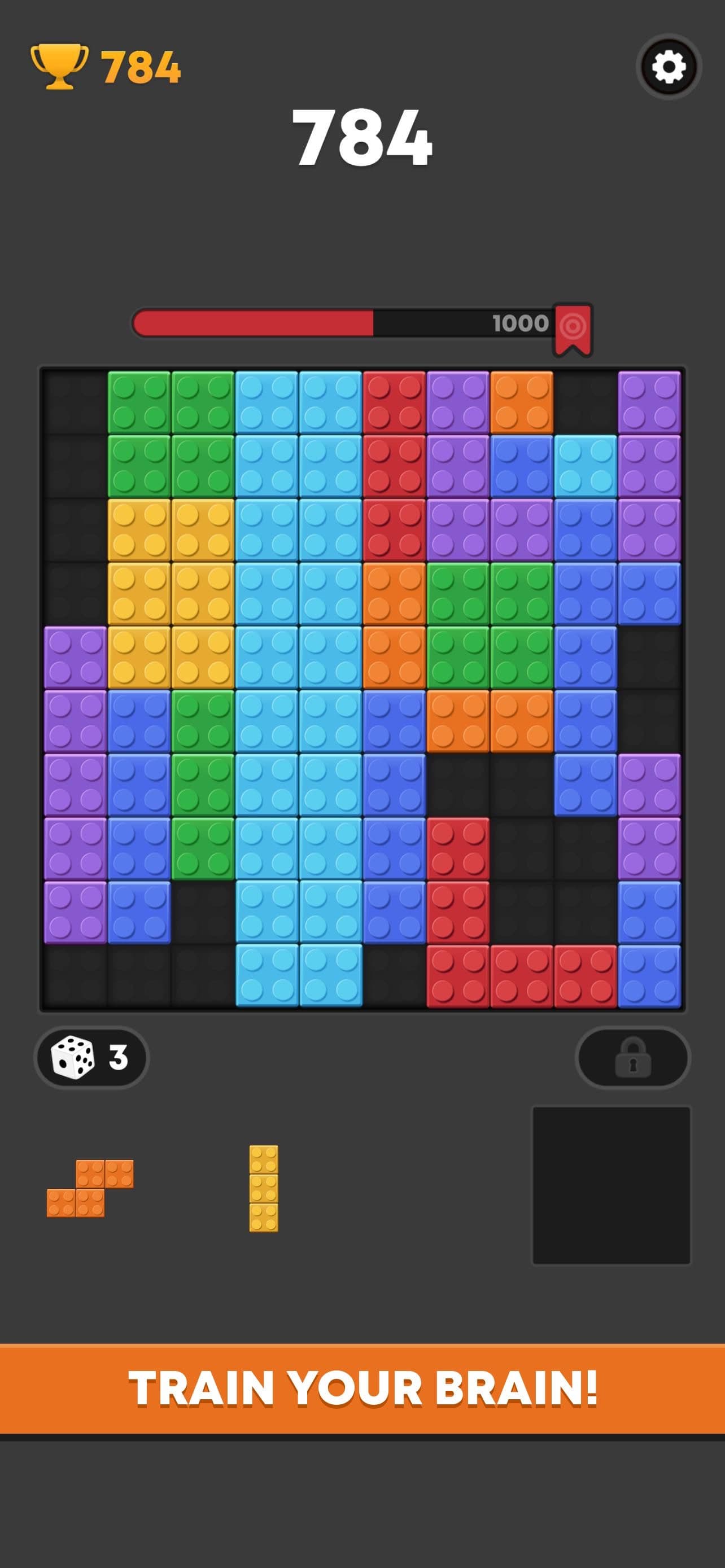 Brick Block - Puzzle Game screenshot 1 - screenshot