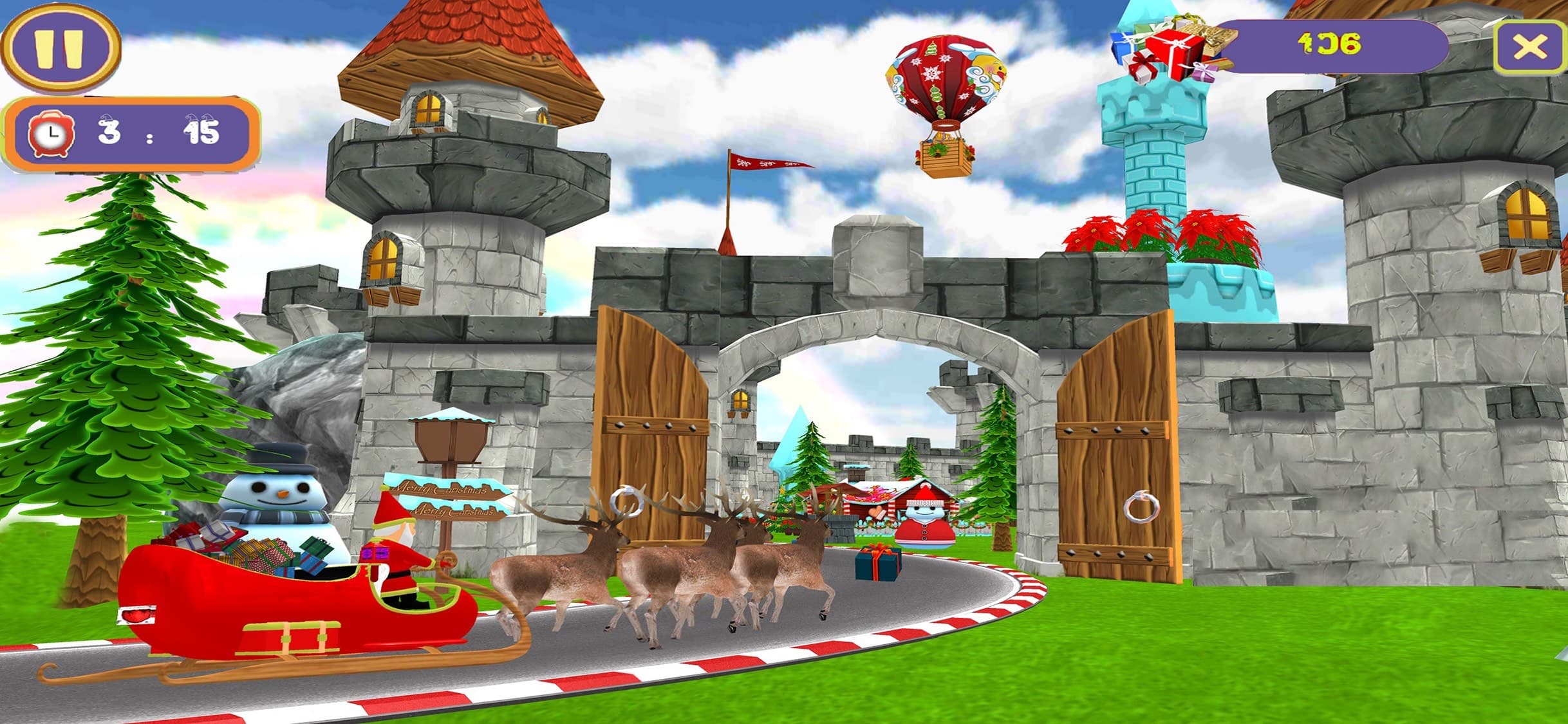 Santa Christmas Infinite Track screenshot 4 - screenshot