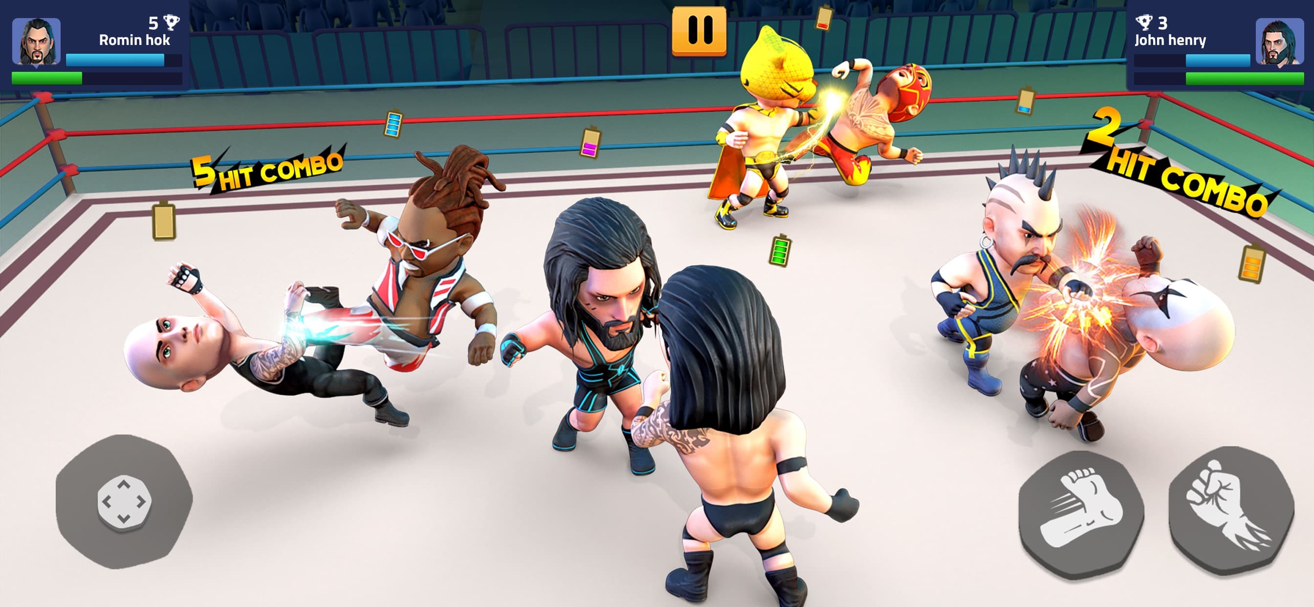 Rumble Wrestling : Fight Games screenshot 3 - screenshot