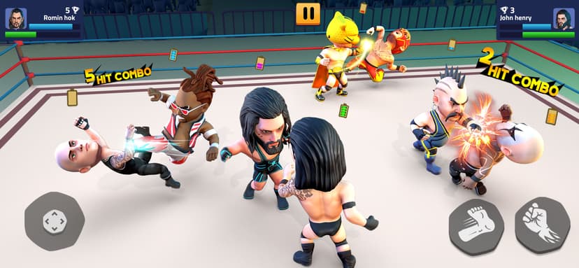 Rumble Wrestling : Fight Games screenshot 3 - screenshot
