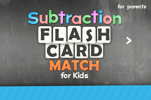 Subtraction Flash Cards Math screenshot 1 - screenshot