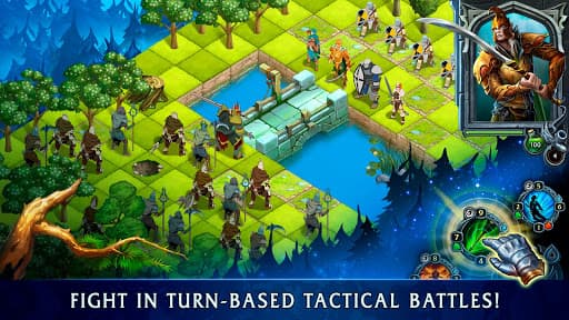 Heroes of War Magic - TBS RPG screenshot 1 - screenshot