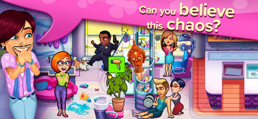 Sally's Salon: Kiss & Make-Up screenshot 1 - screenshot