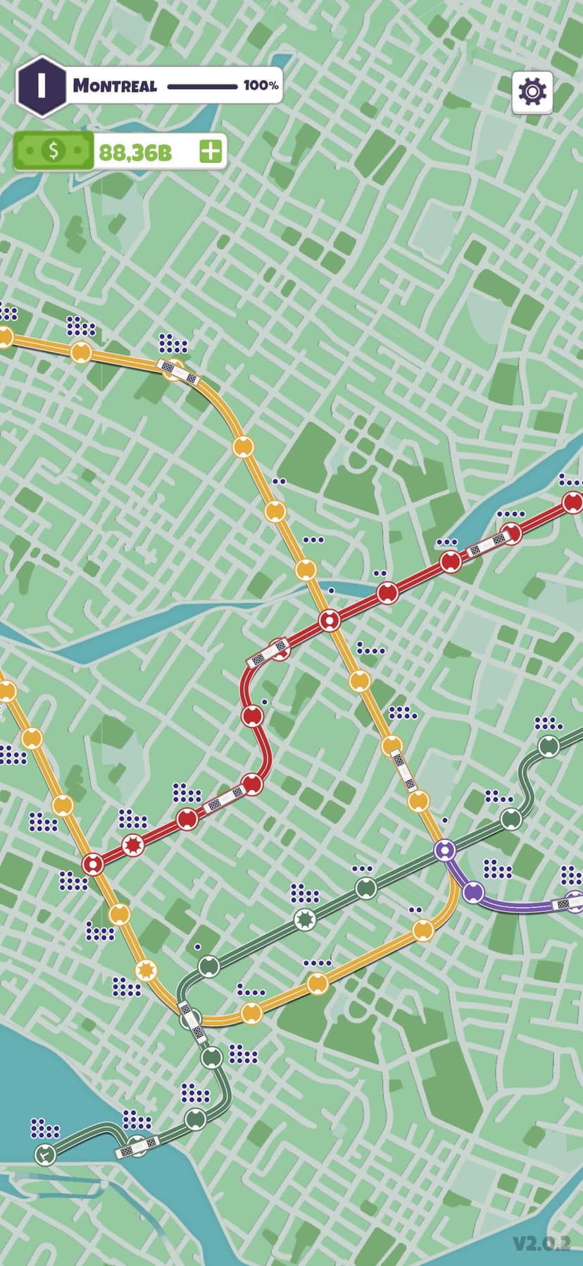 Subway Connect: Idle Metro Map screenshot 2 - screenshot
