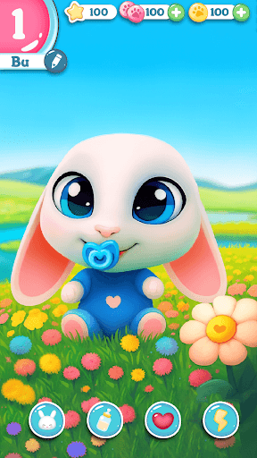 Bu Bunny - Cute pet care game screenshot 15 - screenshot