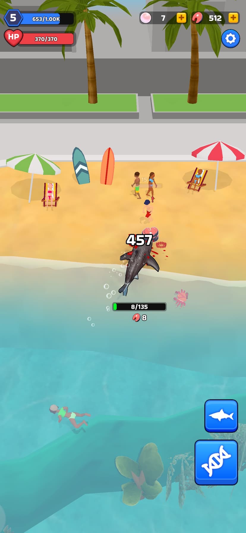 Shark Universe: Survival World screenshot 4 - screenshot
