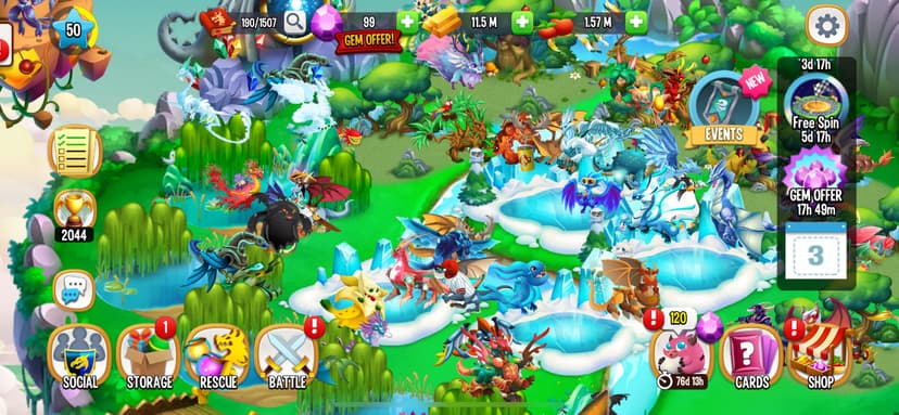 Dragon City: Battle Adventure! screenshot 9 - screenshot