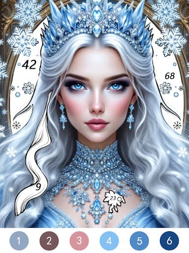Fantasy Color By Number Game screenshot 18 - screenshot