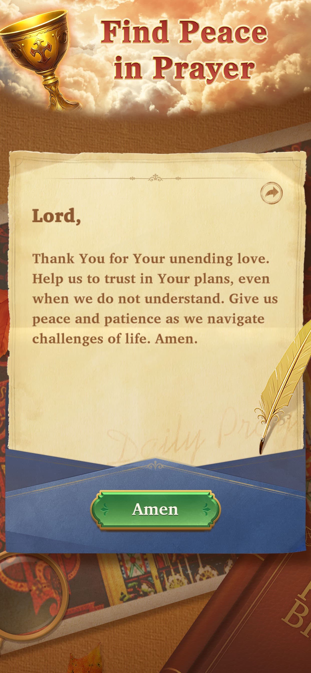 Bible Solitaire - Daily Pray screenshot 6 - screenshot